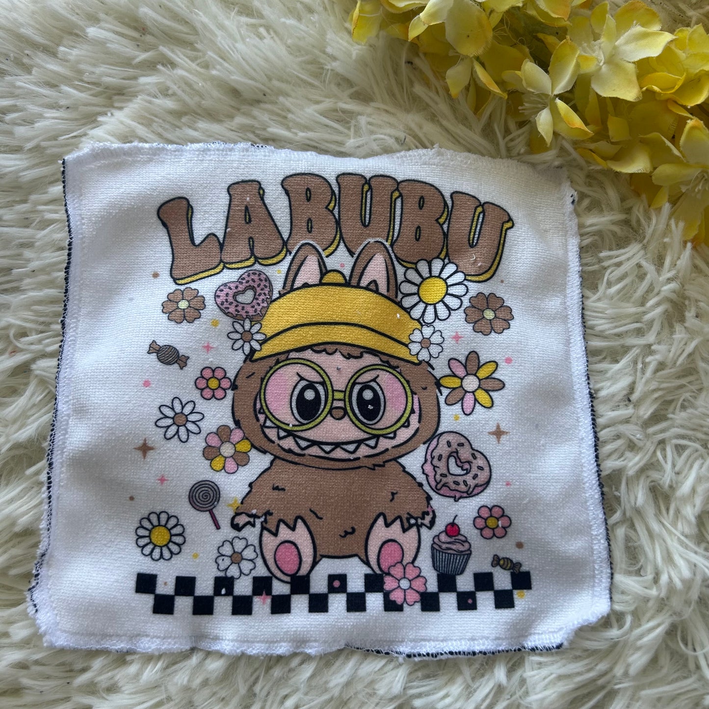 Débarbouillette monstre lafufu