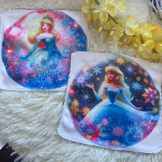 Débarbouillette princesse Noel