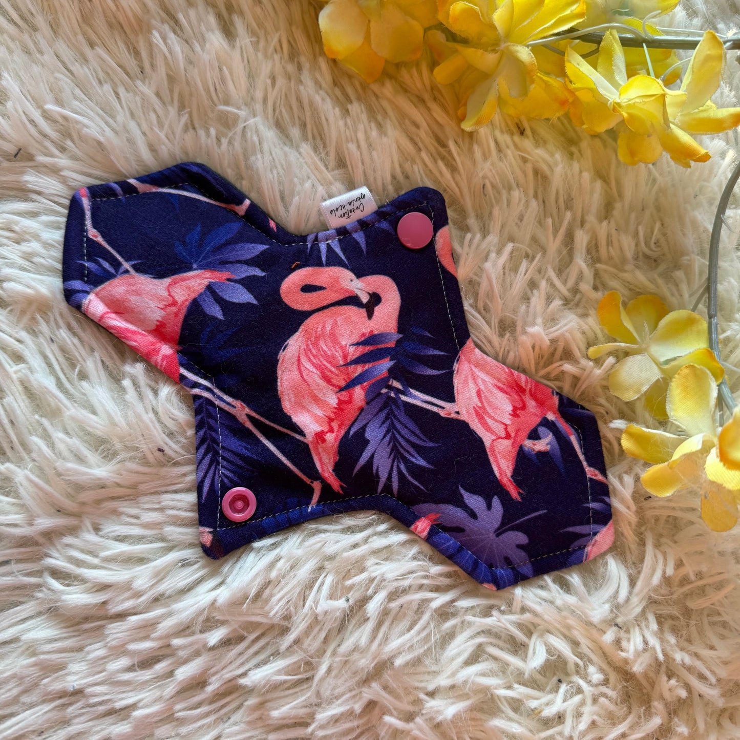 Serviette hygiénique 8” modéré flamant 2.2