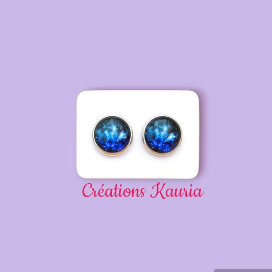Boucle d’oreille galaxy kauria