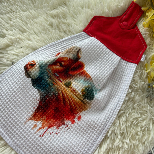 Serviette de four vache