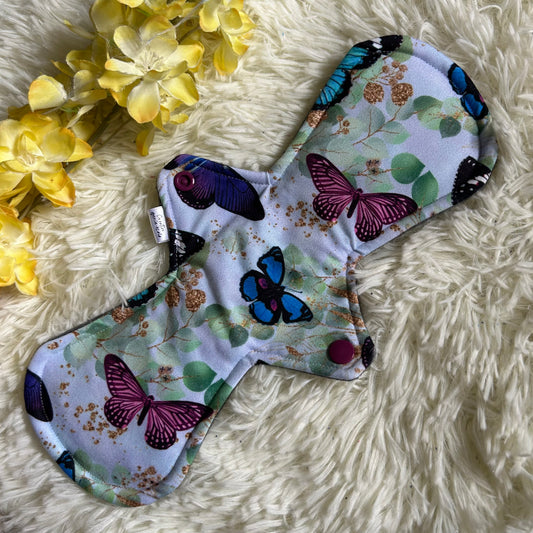 Serviette hygiénique 11” papillon