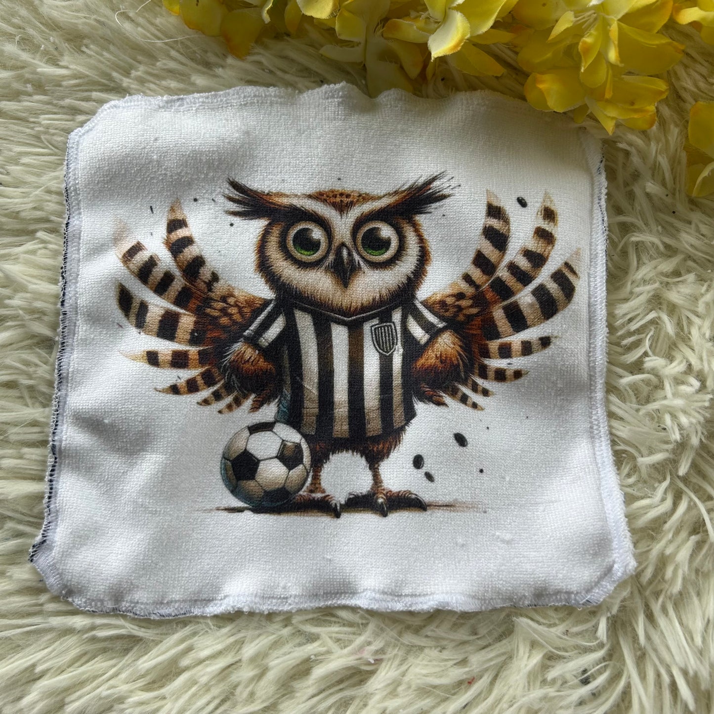 Débarbouillette soccer