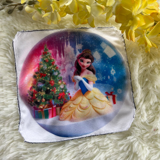 Debarbouillette princesse belle noel