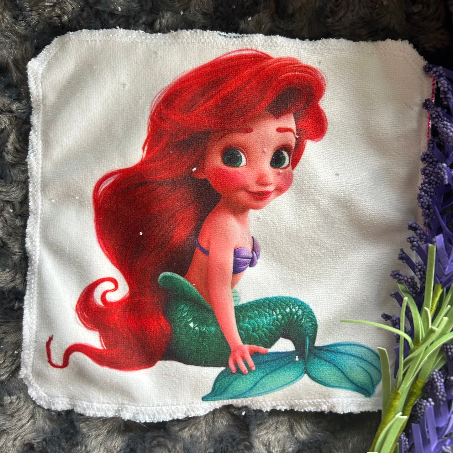 Debarbouillette princesse ariel