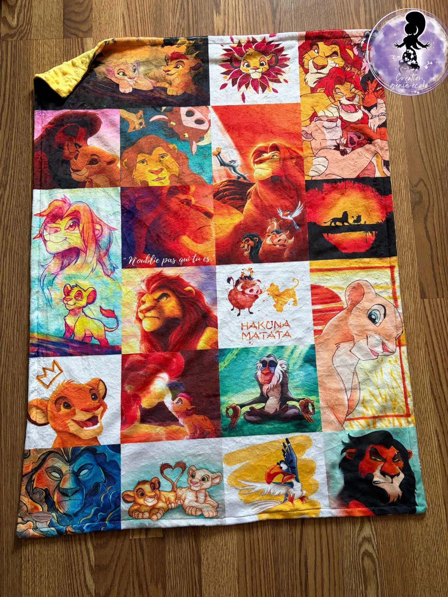 Doudou 30x40 lion