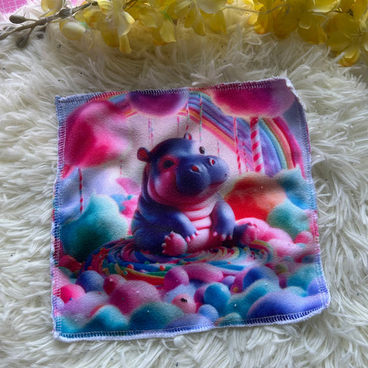 Débarbouillette hippo