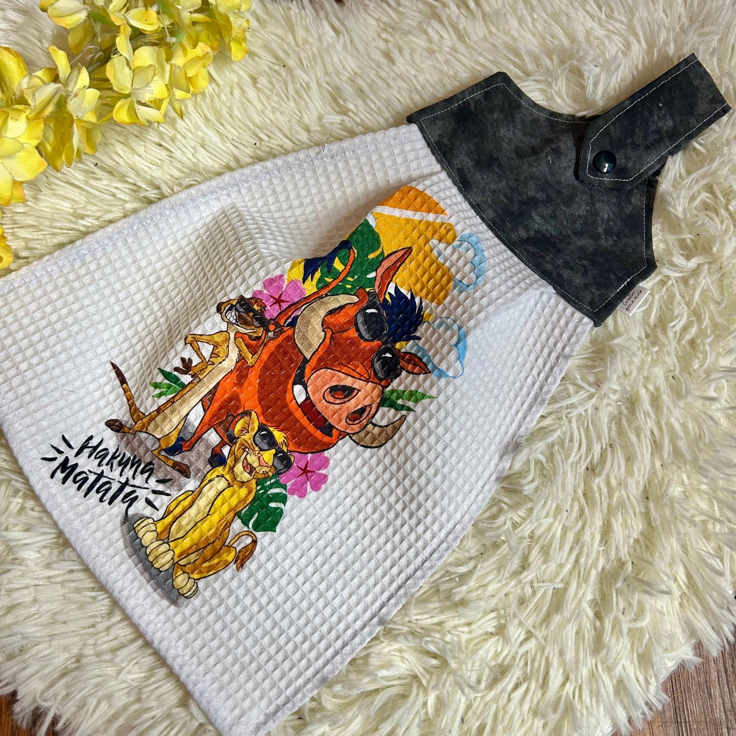 Serviette de four lion