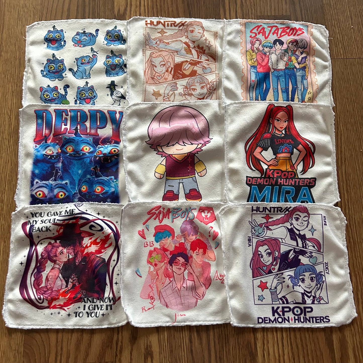 Débarbouillette personnage populaire