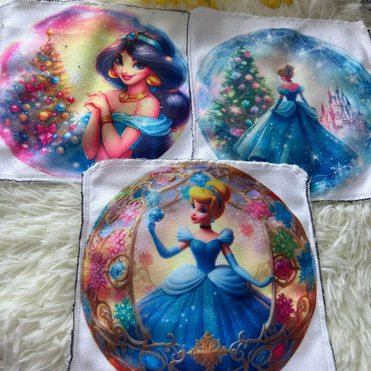 Débarbouillette princesse Noel