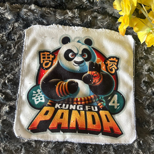 Débarbouillette kungfu panda