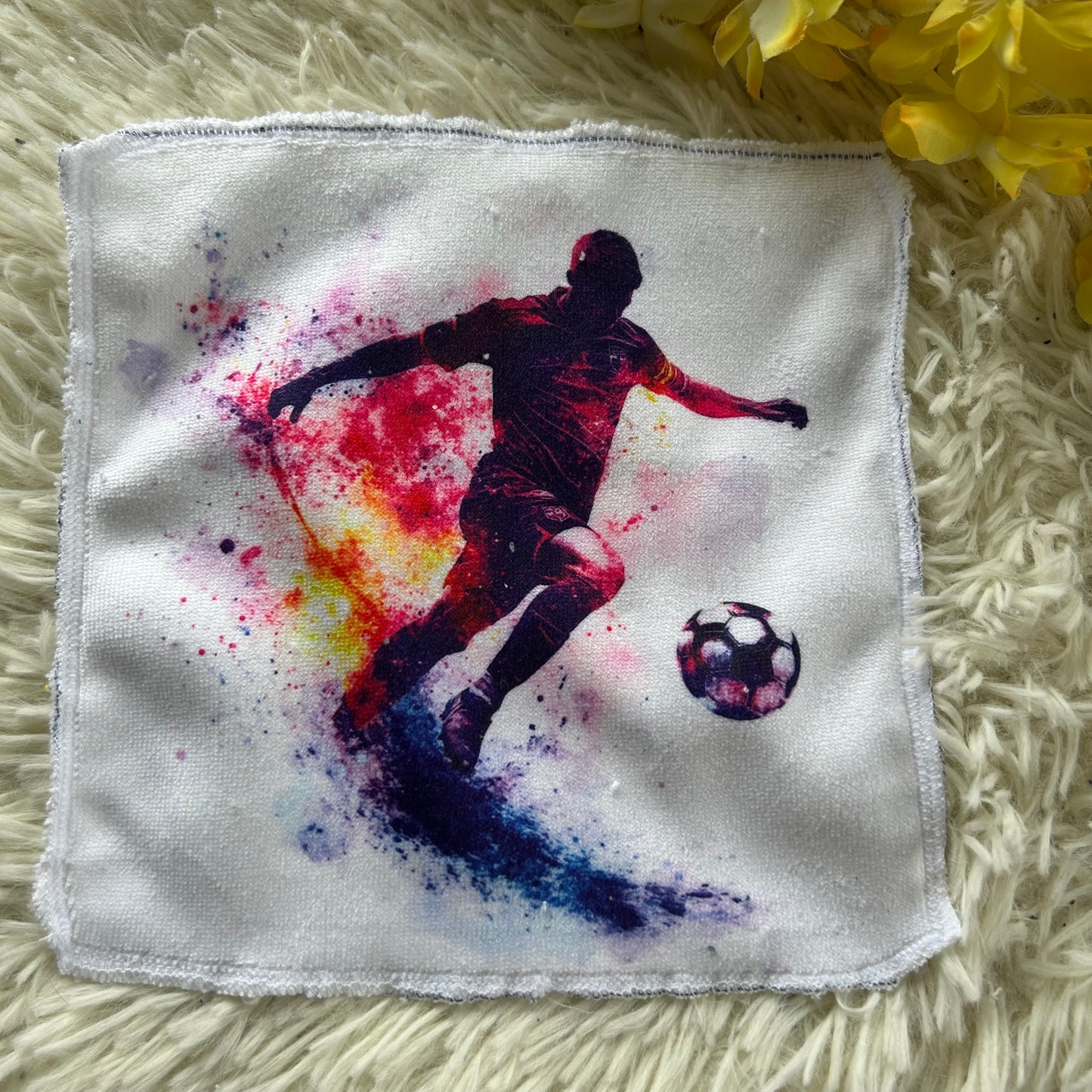 Débarbouillette soccer