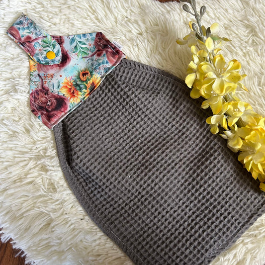 Serviette de four vache