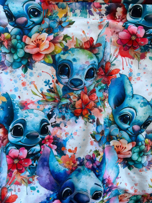 Serviette hygiénique lavable  dbp   Extraterrestre bleu