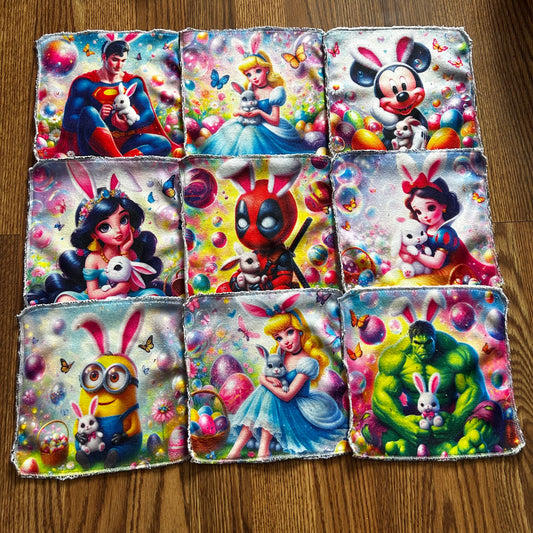 Débarbouillette personnage Pâques