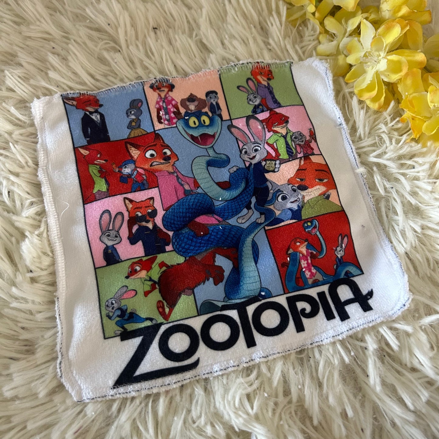 Débarbouillette zootopie