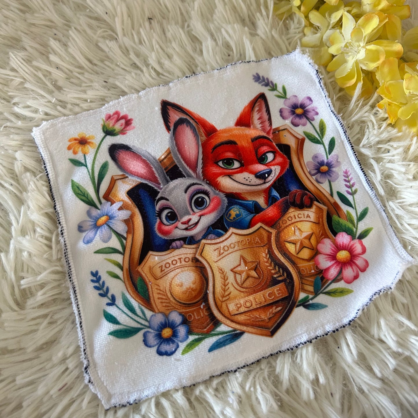 Débarbouillette zootopie