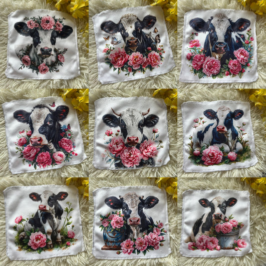 Débarbouillette vache