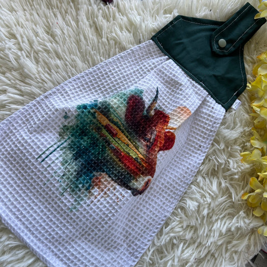 Serviette de four vache
