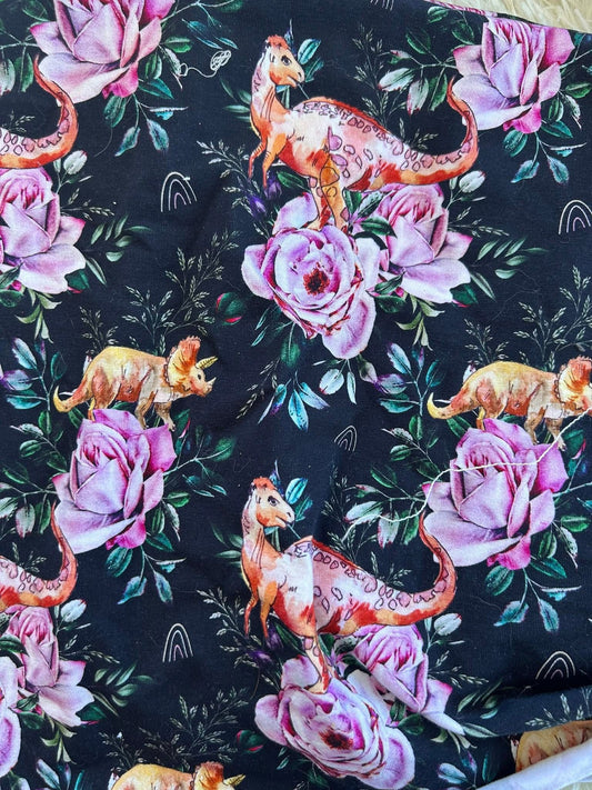 Serviette hygiénique lavable Lycra dino