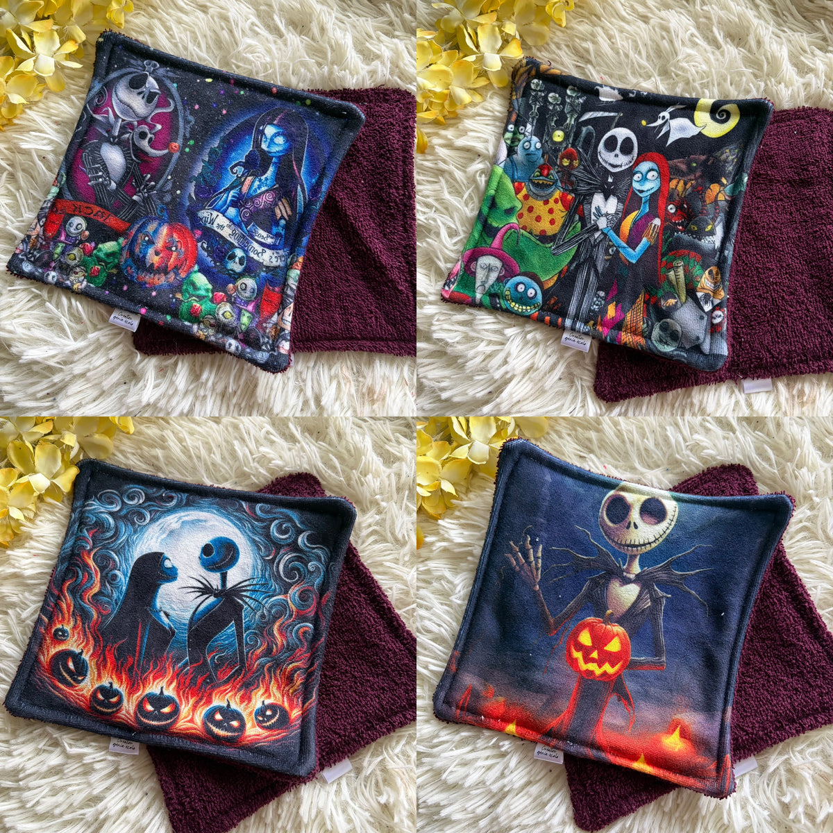 Débarbouillette premium halloween jack