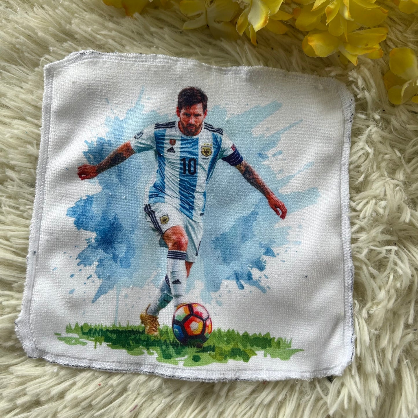 Débarbouillette soccer