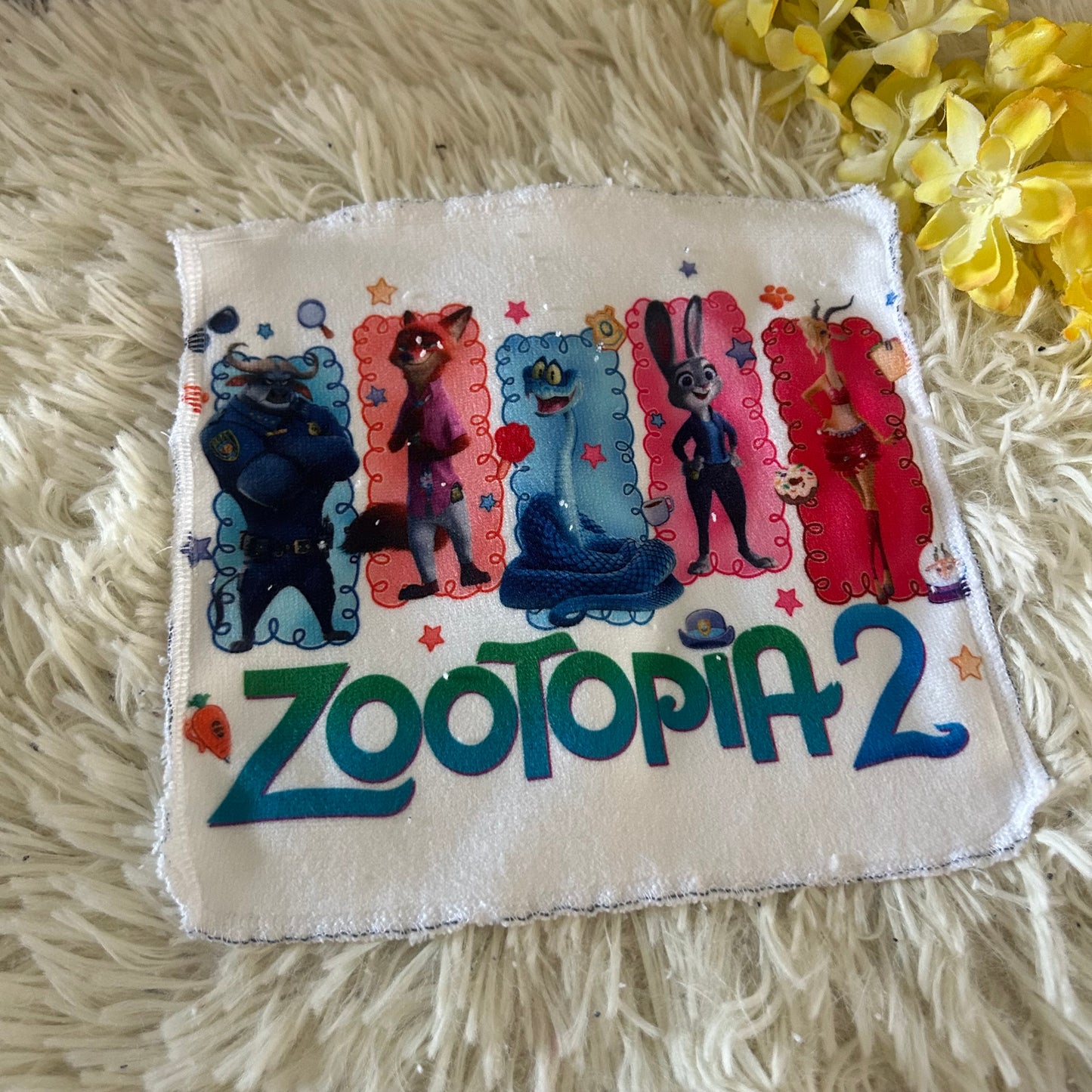 Débarbouillette zootopie