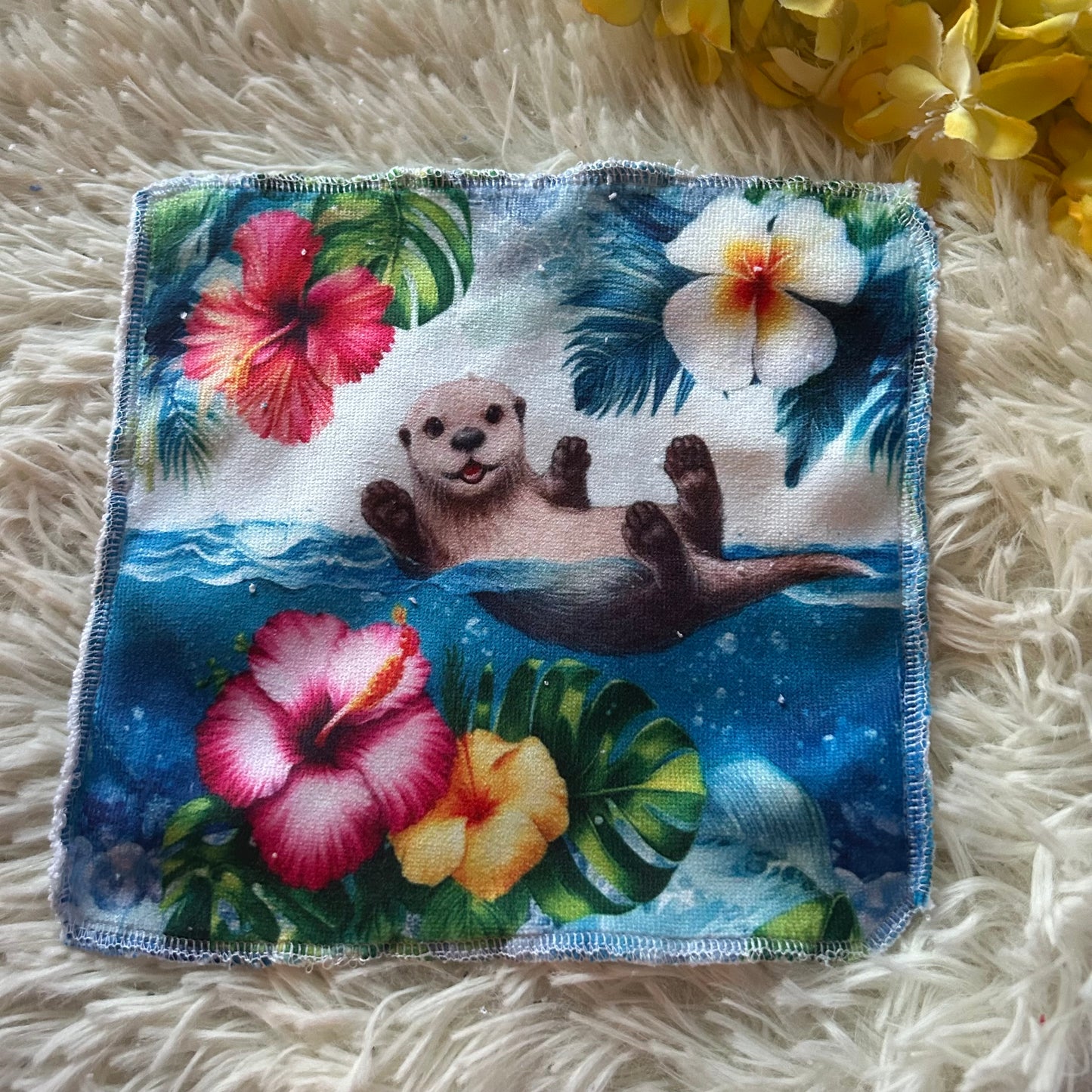 Débarbouillette loutre