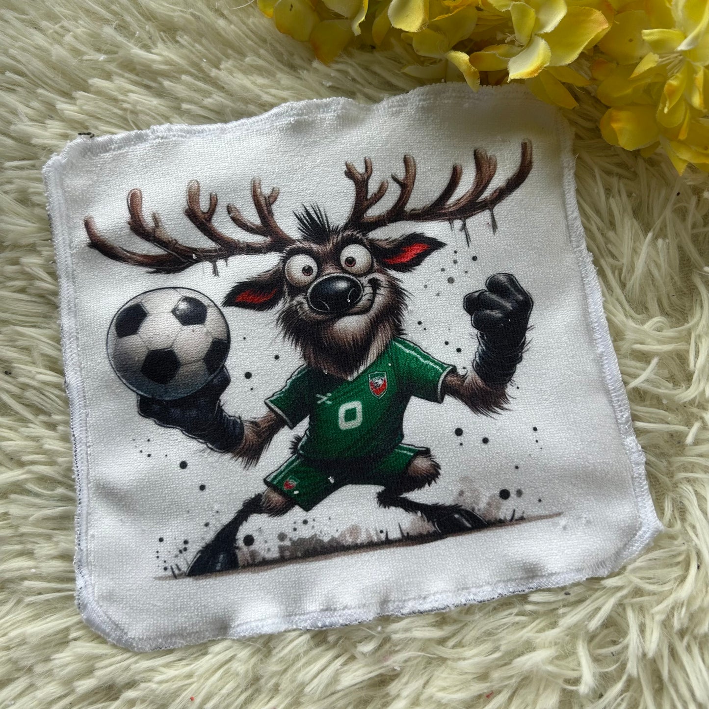 Débarbouillette soccer