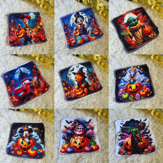 Débarbouillette personnage Halloween