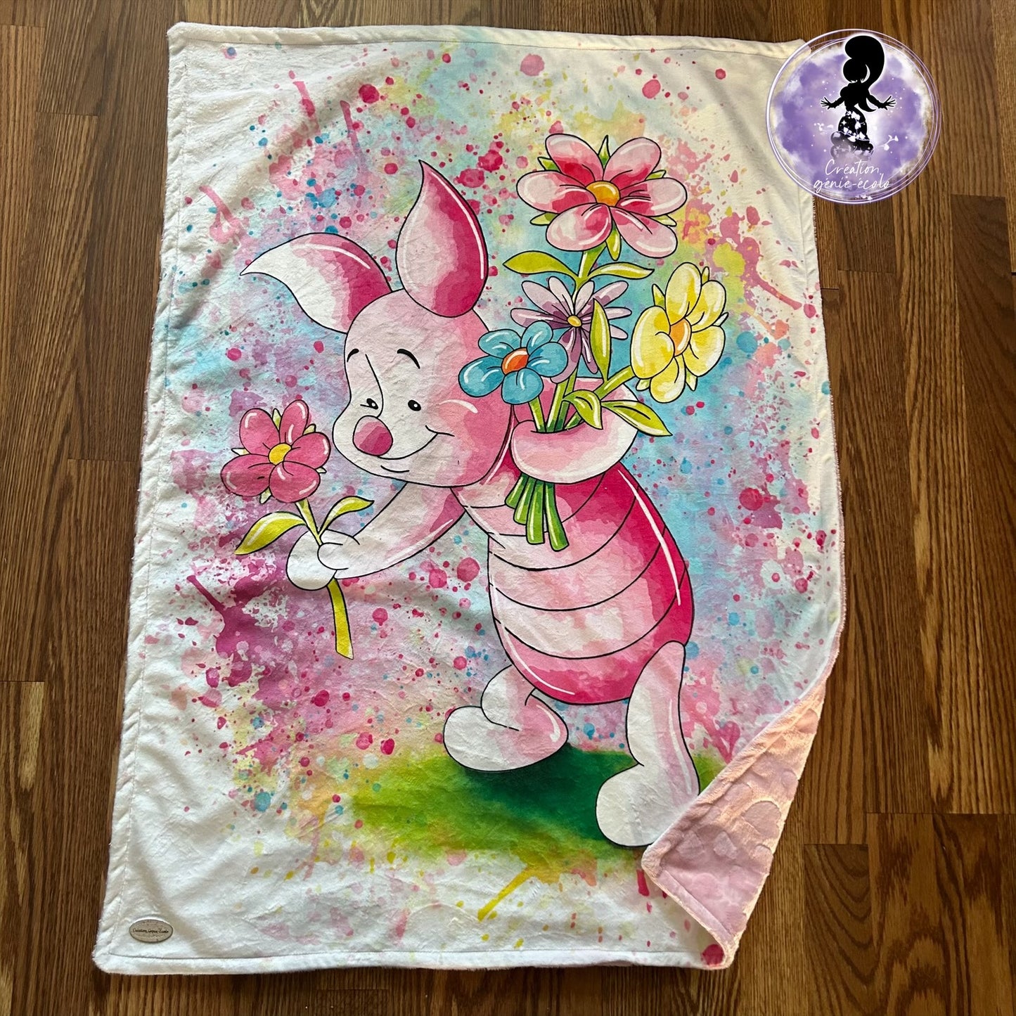 Doudou 30x40 cochon