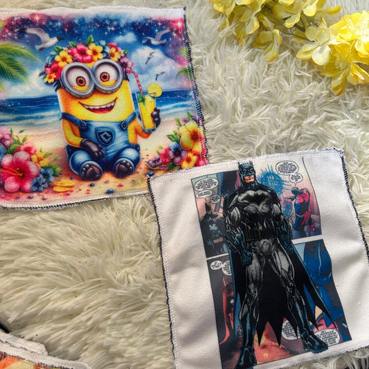 Débarbouillette personnage super heros