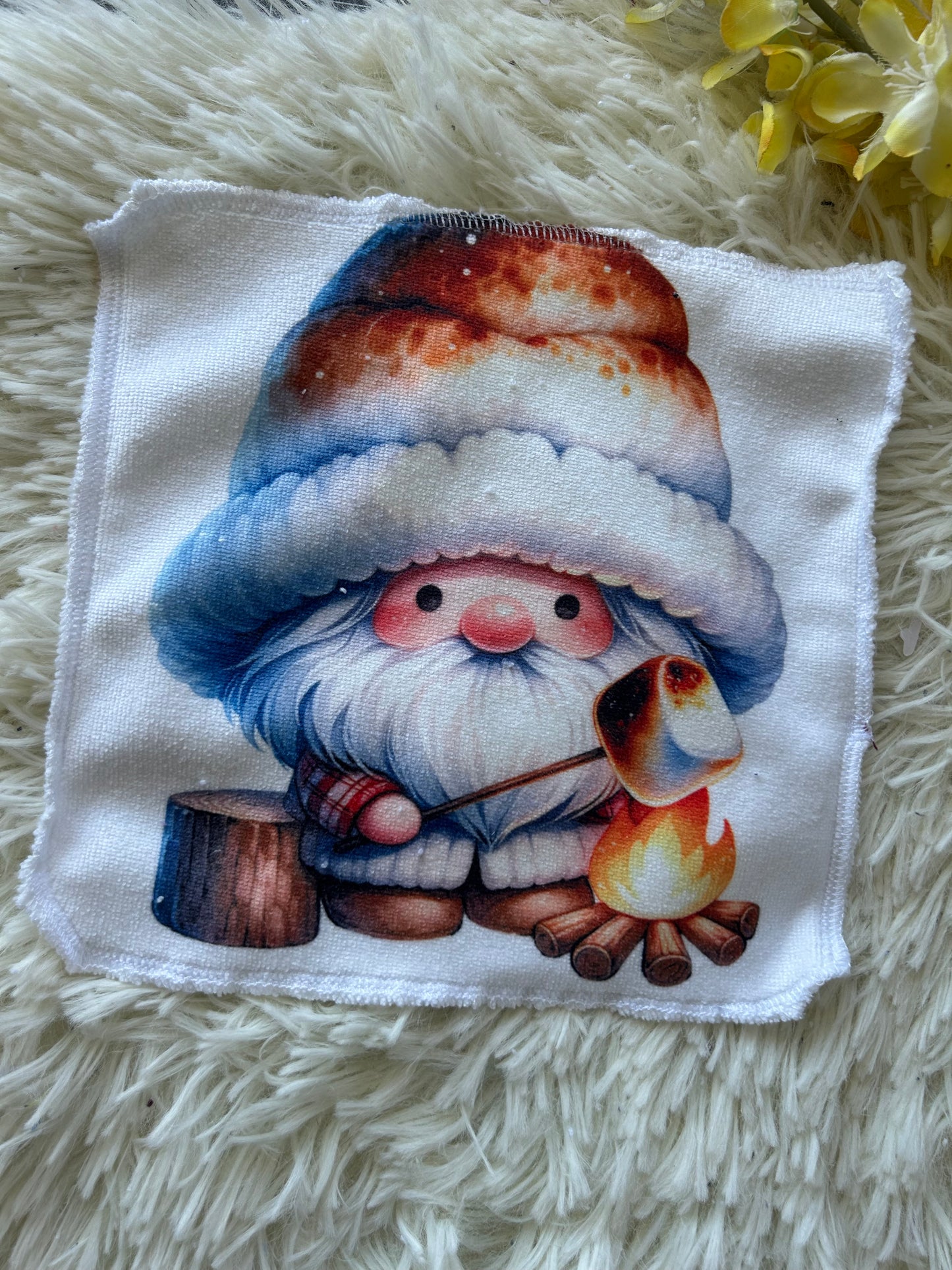 Débarbouillette gnomes smores