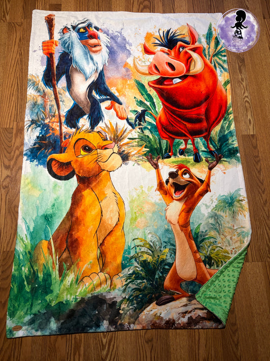 Doudou roi lion