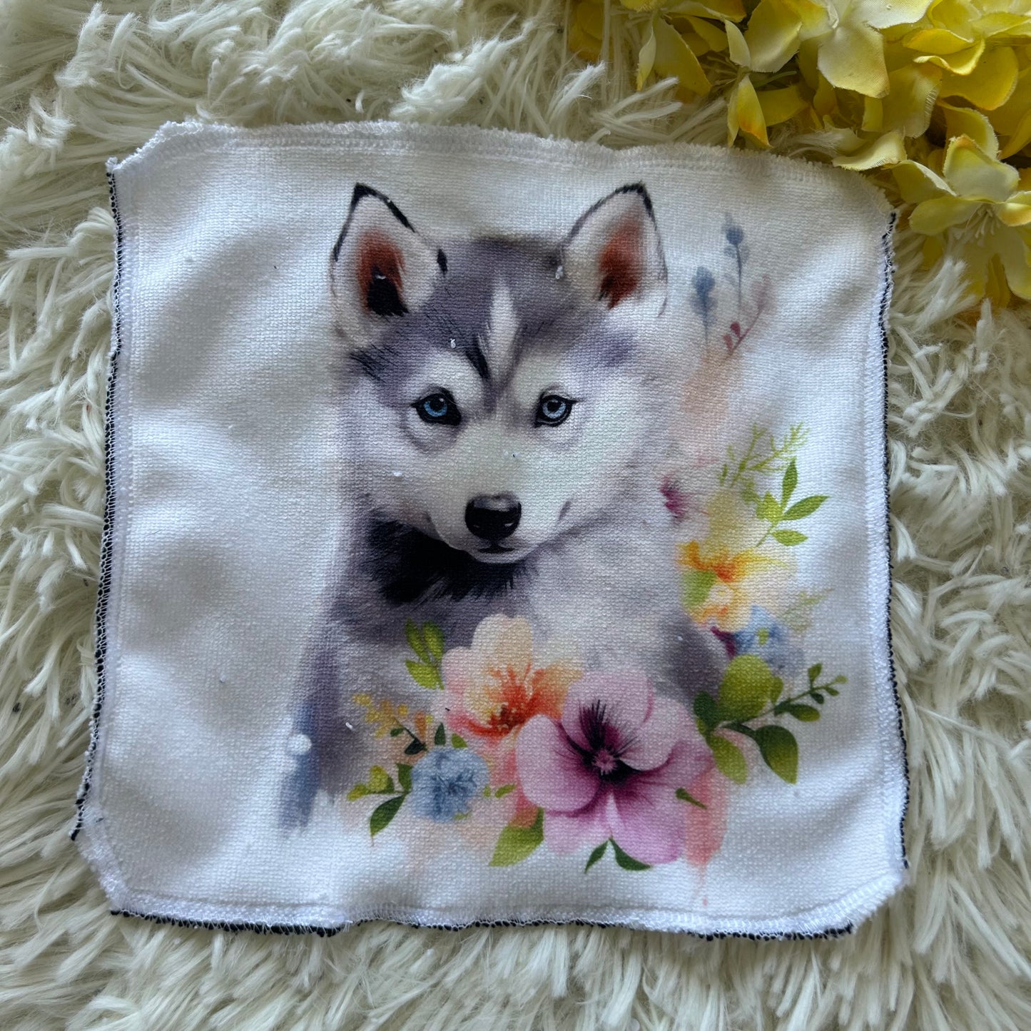 Débarbouillette animaux