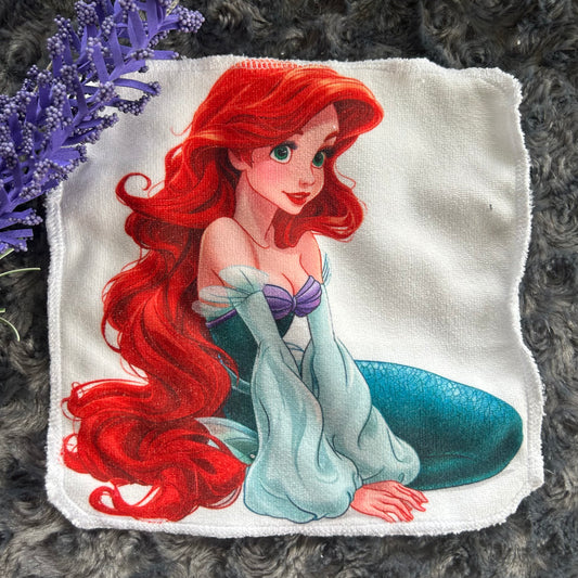 Debarbouillette ariel princesse