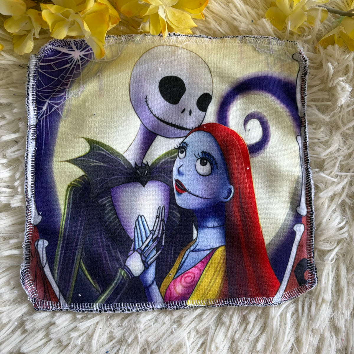 Débarbouillette personnage Halloween jack