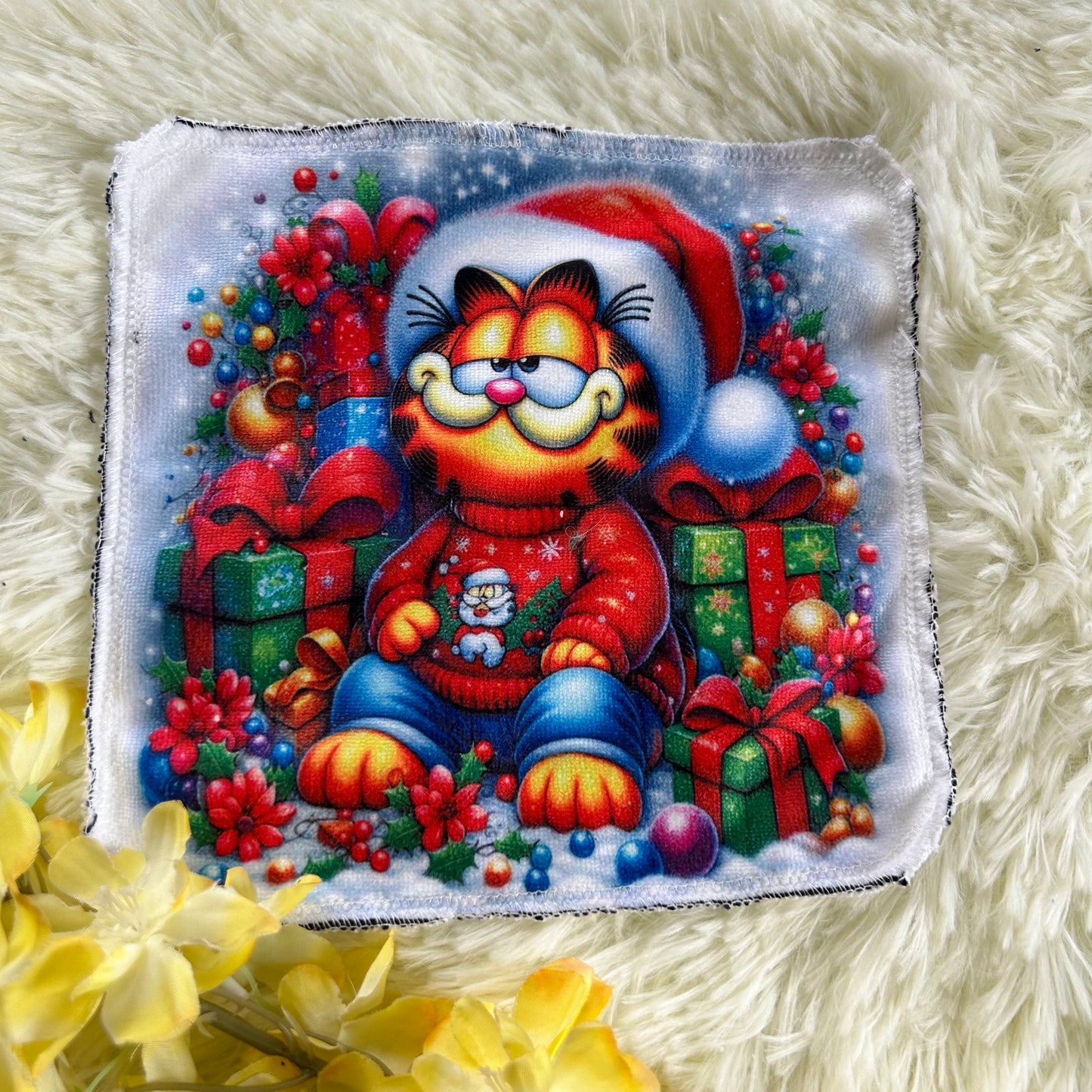 Debarbouillette garfield noel