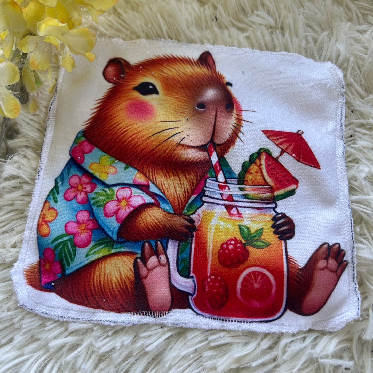 Débarbouillette capybarah