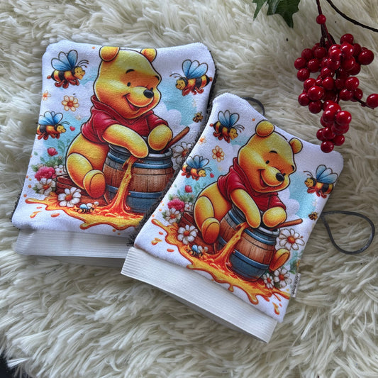 Mitaine de bain ourson