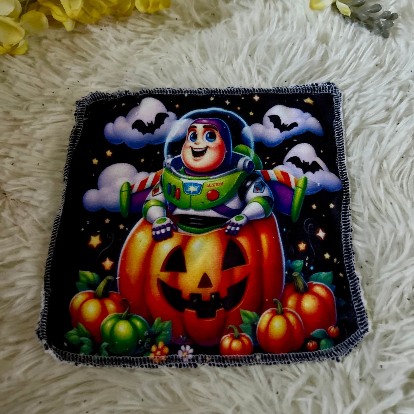 Débarbouillette personnage Halloween