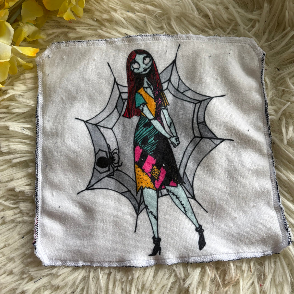 Débarbouillette personnage Halloween jack