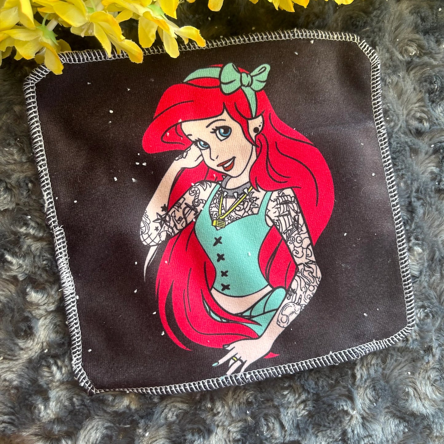 Débarbouillette princesse rebelle