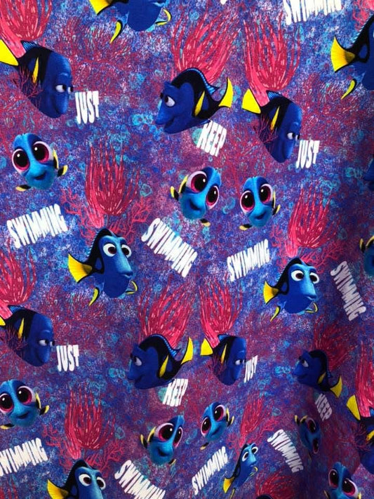 Serviette hygiénique lavable poisson Lycra