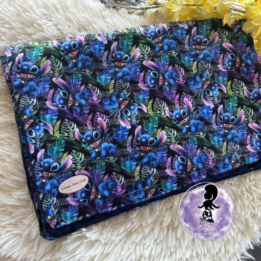 Doudou 30x40 extraterrestre bleu