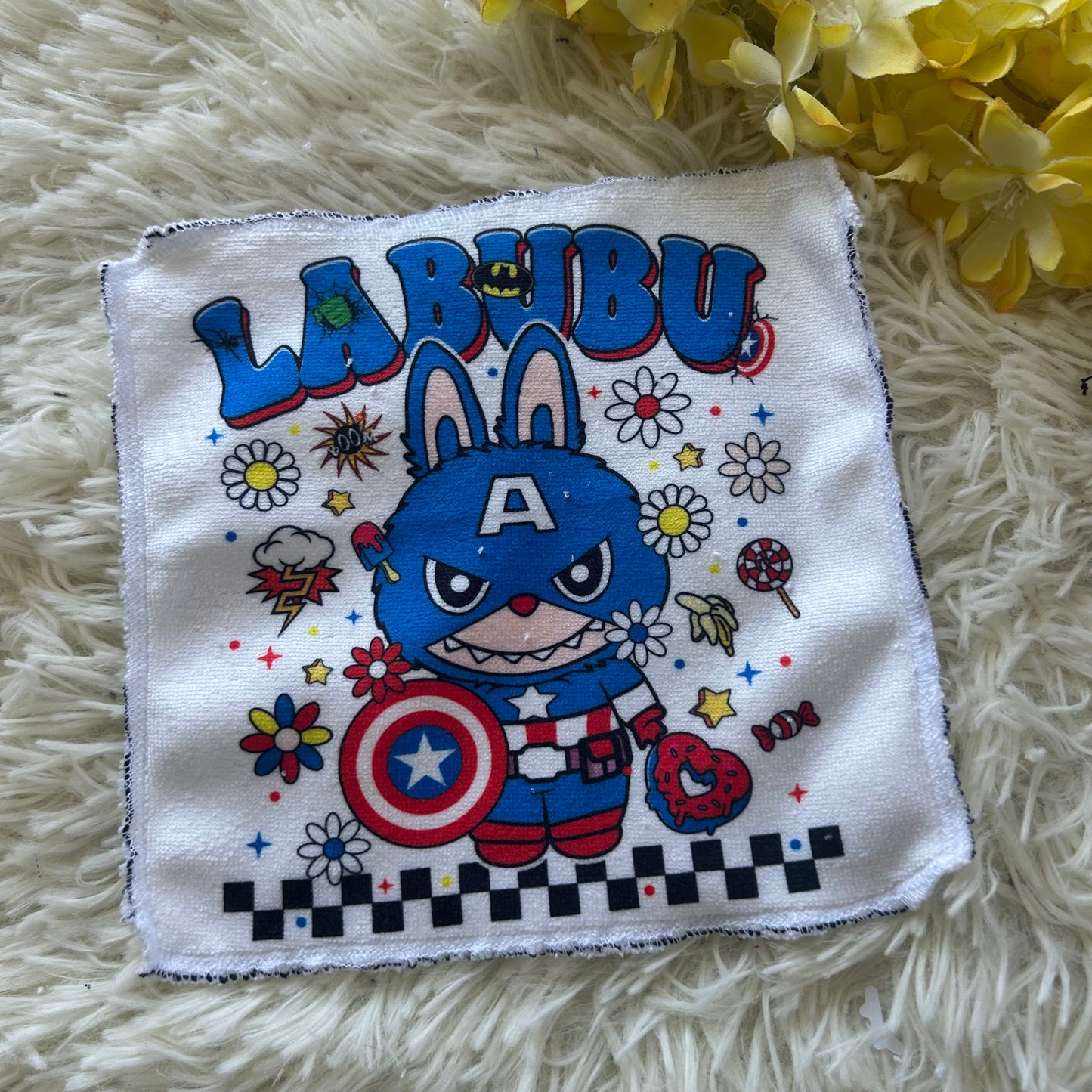 Débarbouillette monstre lafufu