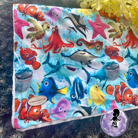Doudou 30x40 poisson