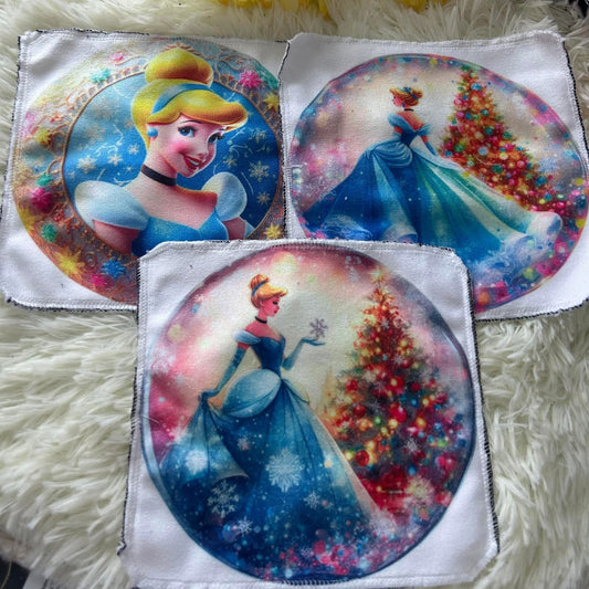 Débarbouillette princesse Noel