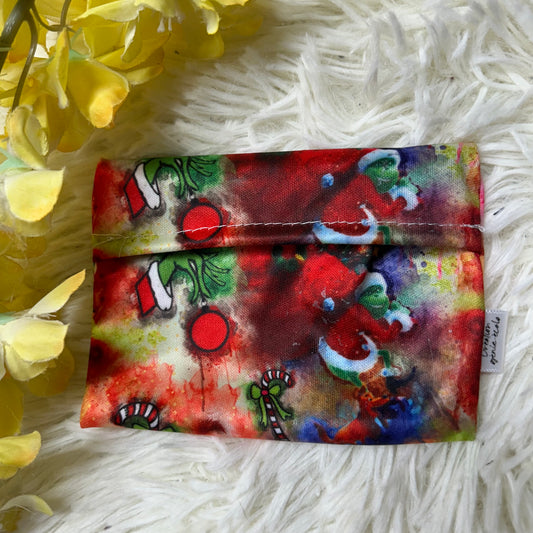 Pochette pour serviette hygiénique noel