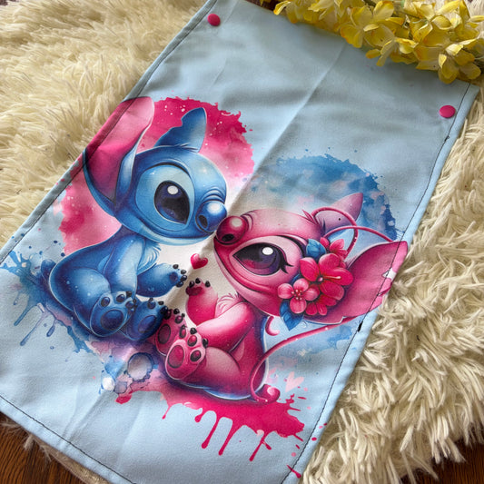 Serviette à main extraterrestre bleu